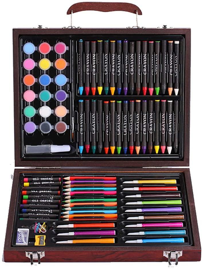 Ensemble de dessin-150 pièces stylo aquarelle crayon gras Crayon